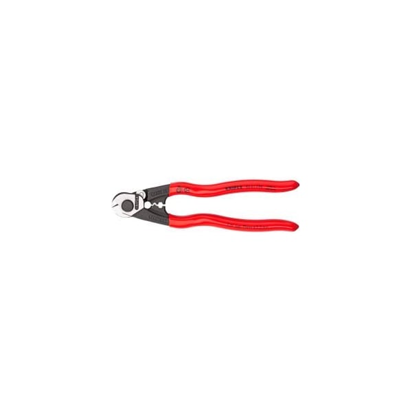 Pince coupe-câble KNIPEX avec 2 profils de sertissage - 190mm de